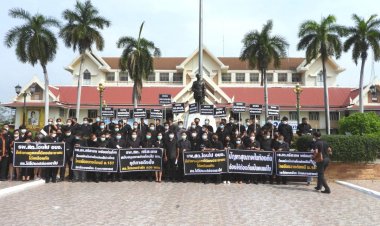 สถานีอนามัยฯยกป้ายร้องขอโอนไปสังกัด อบจ.ศรีสะเกษ (มีคลิป)