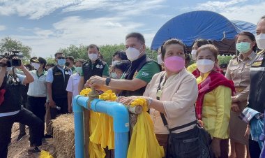 "วราวุธ" ลงพื้นที่อุบลฯลุยแก้ภัยแล้งปลดทุกข์ชาวบ้าน