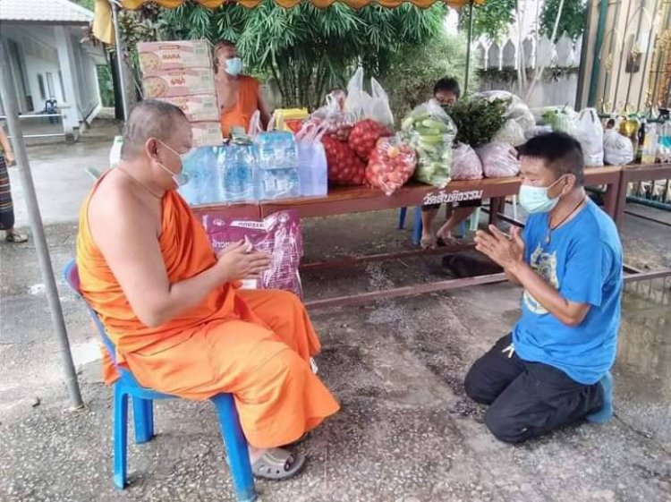 "พร พุทธชาติ"ทอดผ้าป่า จัดซื้อรถพยาบาล- บริจาคโลง ให้ศพอนาถา