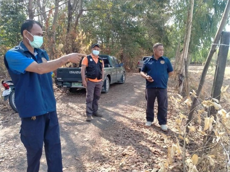 ผู้นำท้องถิ่นศรีสะเกษบุกตรวจยึดคืนผืนป่านายทุนรุก 30 ไร่