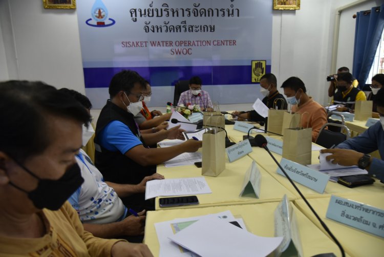 ศรีสะเกษลุยแก้ภัยแล้ง-จัดสรรน้ำบรรเทาเดือดร้อนชาวบ้าน(มีคลิป)