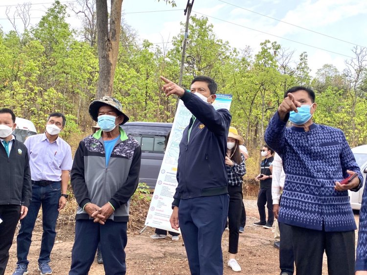 กรมชลฯ ลุยแก้ปัญหาน้ำแล้งอีสานสร้างอ่างฯห้วยคุกหมี ช่วยเกษตรกว่า 2 พันไร่