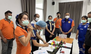 โพธิ์ศรีสุวรรณเพื่อซ้อมแผนลดอุบัติเหตุ ช่วงเทศกาลสงกรานต์