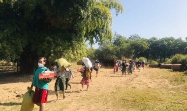 ศูนย์สังการชายแดนฯย้ำงดเดินทางข้ามฝั่งพื้นที่ทหารเมียนมาสู้รบกะเหรี่ยง