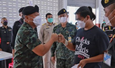 แม่ทัพภาคที่ 4 รุกเยี่ยมให้กำลังใจการเกณฑ์ทหาร