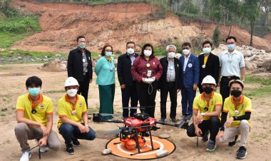 วช. ขึ้นเหนือโชว์นวัตกรรมเทคโนโลยีสุดล้ำ “โดรน ทางเลือกใหม่ในยุค 5G สื่อสารได้ทั่วโลก"