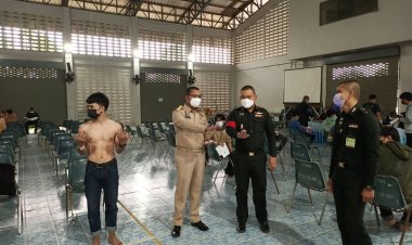 นอภ.โพธิ์ศรีสุวรรณลงพื้นที่เตรียมเยี่ยม-อำนวยความสะดวกคัดเลือกทหารเกณฑ์