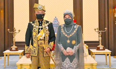 กษัตริย์-ราชินีมาเลเซีย “ทรงประชวรโควิด” มีไข้เล็กน้อย-แยกกักพระองค์