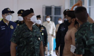 แม่ทัพภาคที่ 4 ลงพื้นที่ตรวจเยี่ยมหน่วยคัดเลือกทหารเกณฑ์ 3 จว.ชายแดนใต้