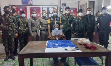 ผกก.แม่สอด จับ ยาบ้ากว่า 10,001 เม็ด พร้อมเงินพม่า 200,000 จ๊าด