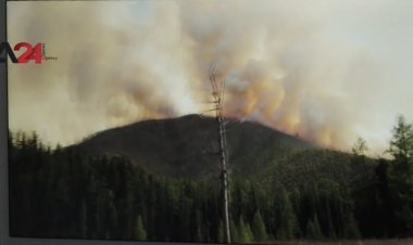 มองโกเลียเผชิญความเสี่ยงสูงจากที่ราบกว้างใหญ่และไฟป่า (ชมคลิป)