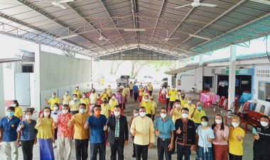 นอภ.โพธิ์ศรีสุวรรณ เปิดโรงเรียนผู้สูงอายุตำบลผือใหญ่