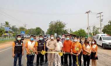 นอภ.โพธิ์ศรีสุวรรณ เปิดจุดบริการบริการประชาชนช่วงเทศกาลสงกรานต์