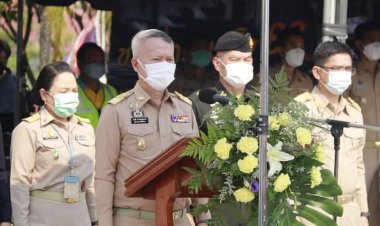 ผบ.มทบ.310  เปิดศูนย์ปฏิบัติการป้องกันและลดอุบัติเหตุทางถนนช่วงเทศกาลสงกรานต์