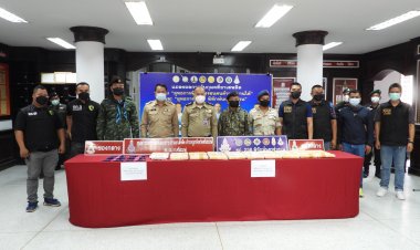 ศรีสะเกษ !! แถลงผลการจับกุมเครือข่ายคดียาเสพติด (มีคลิป)