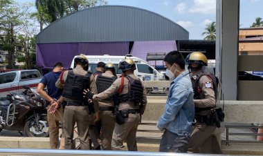 สภ.แม่สอด  ซักซ้อมแผนเผชิญเหตุ  กลุ่มวัยรุ่นทะเลาะวิวาทยกพวกตีกันในสถานพยาบาล