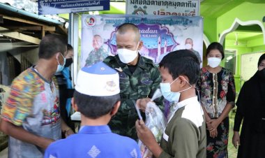 ผู้บัญชาการกองพลทหารราบที่ 15 ร่วมกิจกรรมรอมฎอนสัมพันธ์เสริมสร้างสันติสุข