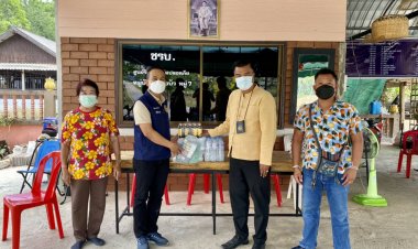 ป.อาวุโสแม่สอด ตรวจเยี่ยมด่านบ้านหนองบัว ให้กำลังใจผู้ปฏิบัติงาน