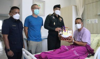 พลตรี กฤษณ์  ลงพื้นที่เยี่ยมเจ้าหน้าที่ชุด EODเหยื่อไฟใต้