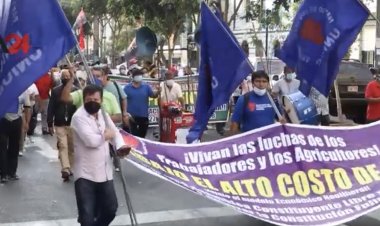 ความนิยมของ Castillo ต่ำท่ามกลางการประท้วงทั่วประเทศ (ชมคลิป)