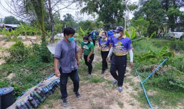 นอภ.โพธิ์ศรีสุวรรณเร่งหนุนโครงการ"โคก หนอง นา โมเดล"แก้จน