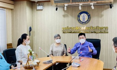 นายก.เจิน อบต.แม่ปะรุดถกนายกเล็กตากพัฒนาท้องถิ่น