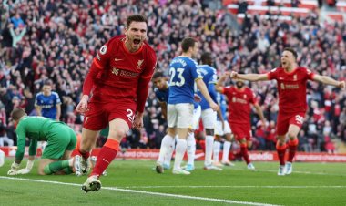 เส้นทางลุ้นแชมป์ยังเดือด!"หงส์แดง"ไล่จิก"ทอฟฟี่"2-0 ตามหลัง"เรือใบ"1 แต้ม