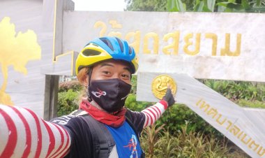 55 วัน  2,051 กม.มนุษย์ติดล้อ"โรลเลอร์เบลด"จากเหนือสุดแดนสยาม สู่เบตงใต้สุดแดนสยาม (ชมคลิป)