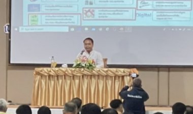 เจ้าเมืองศรีสะเกษมอบนโยบายและแนวทางปฎิบัติราชการแก่ส่วนท้องถิ่น 215 แห่ง