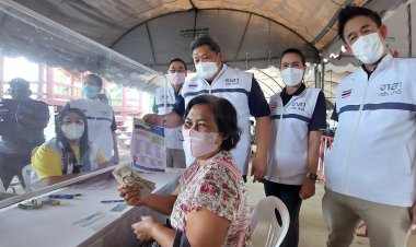 เทศบาลนครอยุธยานำเงินกว่า 20 ล้านซับน้ำตาเหยื่อน้ำท่วมปี'64 กว่า3 พันหลัง