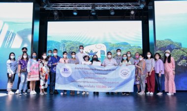 สมาคมการขายตรงไทยส่งเสริมโอกาสที่ดีบริจาค 100,000 บาท แก่มูลนิธิพิทักษ์เด็กภูเก็ต