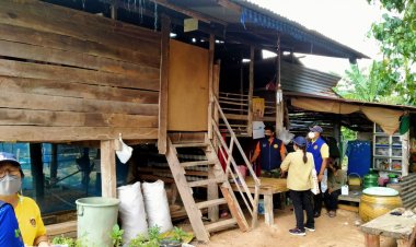 พัฒนาชุมชนอำเภอโพธิ์ศรีสุวรรณ “เยี่ยมครัวเรือนยากจน กลุ่มเป้าหมายจากระบบ TPMAP”