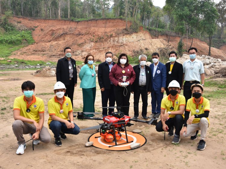 วช. ขึ้นเหนือโชว์นวัตกรรมเทคโนโลยีสุดล้ำ “โดรน ทางเลือกใหม่ในยุค 5G สื่อสารได้ทั่วโลก"