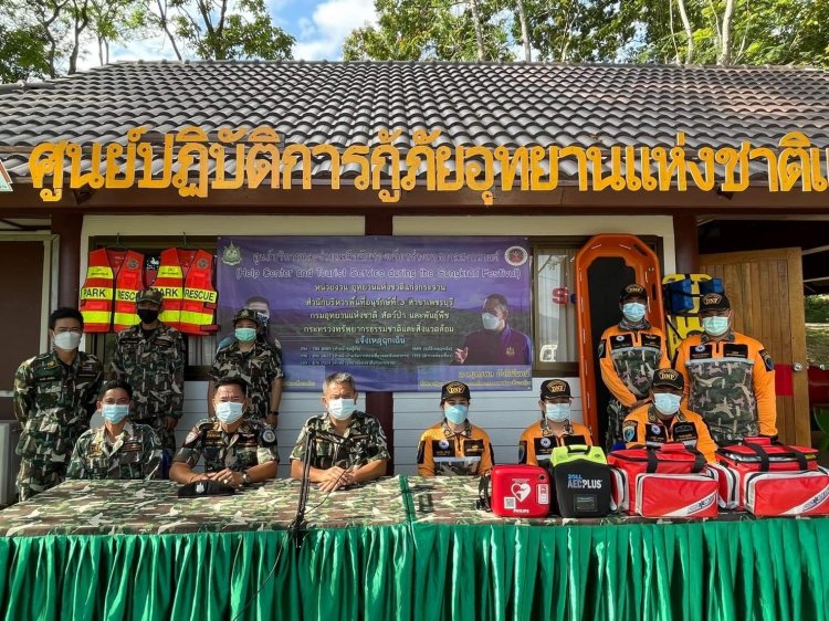 "ยุทธพล" เปิดศูนย์บริการนักท่องเที่ยว ทส.ดูแลปชช.ช่วงเทศกาลสงกรานต์