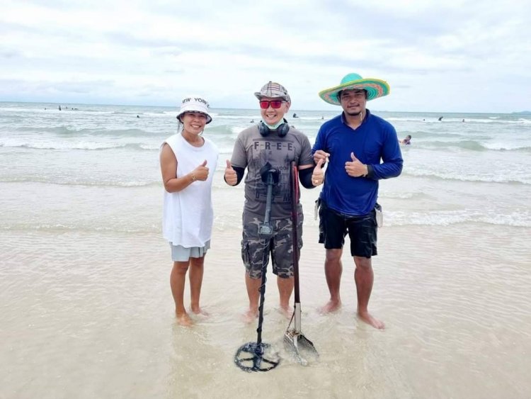 ทำดีต้องชื่นชม!จ่าทหารเรืองมใต้ทะเลหาดทรายแก้วหาพระเลี่ยมทองคืนเจ้าของ