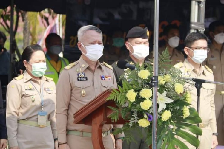 ผบ.มทบ.310 เปิดศูนย์ปฏิบัติการป้องกันและลดอุบัติเหตุทางถนนช่วงเทศกาลสงกรานต์