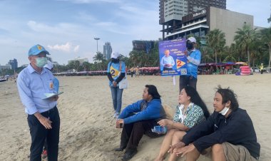 “ศักดิ์ชัย” ผู้สมัครอิสระนายกพัทยาลุยหาเสียงทุกกลุ่มเป้าหมาย