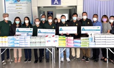 ยิ้มด้วยกัน!"นราพัฒน์"นำคณะจิตอาสาฯบริจาคข้าวสารสถานพินิจฯระยอง