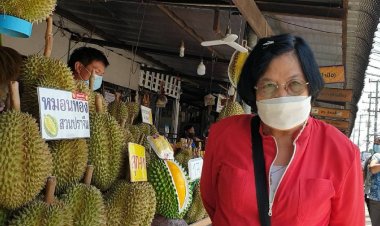 ยอดขายทุเรียนเมืองปราจีนบุรีพุ่งกระฉูดรับเปิดประเทศ (มีคลิป)