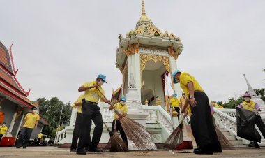 ปทุมธานีจัดกิจกรรมจิตอาสา”เราทำดีด้วยหัวใจ”เนื่องใน "วันฉัตรมงคล"
