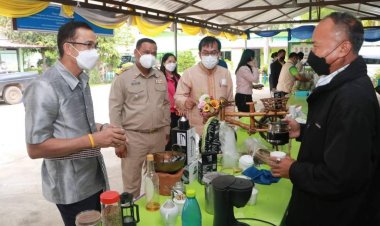 เกษตรจังหวัดศรีสะเกษ ร่วม ประเมินการประกวดสำนักงานเกษตรอำเภอดีเด่นระดับจัวหวัด