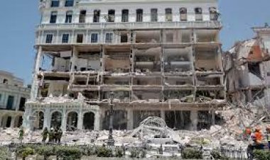 ช็อกโลก!แก๊สรั่วบึ้มสนั่นโรงแรม 5 ดาวในเมืองหลวงคิวบาดับแล้ว 18 ศพ เจ็บอื้อ