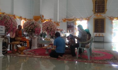 "อาจารย์นที"พราหมณ์ชื่อดังเตรียมนำองค์ท้าวเวสสุวรรณองค์ใหม่ถวายวัดบึงบา