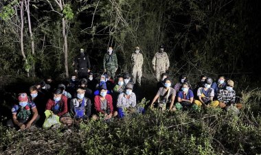 ทหารสนธิกำลังสกัดจับแรงงานต่างด้าวลักลอบเข้าเมืองผิดกม. 56 คน