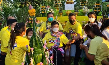 “แรมโบ้อีสาน-ผรท.”บวงสรวงบายศรีขอพร“องค์เจ้าปู่ศรีสุทโธ และเจ้าย่าศรีปทุมมา”