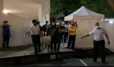 หนุ่มมีปัญหาเรื่องเงิน ป่วยเป็นโรคซึมเศร้าเครียดโดดลานจอดรถห้างดังย่านรามอินทราดับ (มีคลิป)