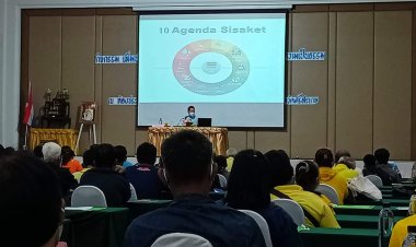 ศรีสะเกษเร่งผลักดันคณะกรรมการหมู่บ้าน(กม.) องค์กรขับเคลื่อนในการ เทิดทูนสถาบันหลักของชาติ