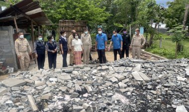 มูลนิธิราชประชานุเคราะห์ฯ มอบเงินและสิ่งของพระราชทานแก่ผู้ประสบภัย