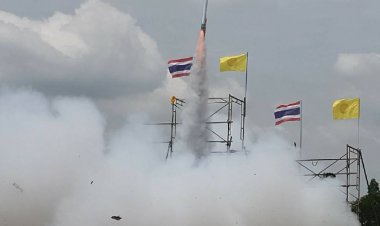 แห่ชมจุดบั้งไฟ “นัดแรก”นมัสการต้นพระศรีมหาโพธิ์ –บุญเดือนหกปราจีนบุรี