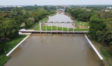 เขื่อนพิมายโคราช เร่งพร่องน้ำออก เตรียมรับมวลน้ำก้อนใหม่(ชมคลิป)